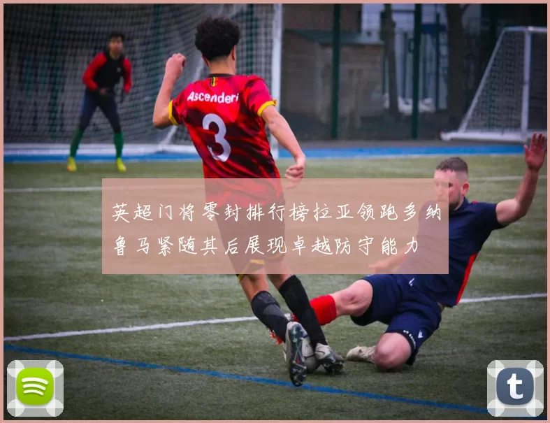 英超门将零封排行榜拉亚领跑多纳鲁马紧随其后展现卓越防守能力